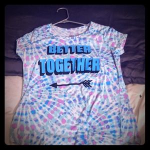 Justice sz 14/16 T-shirt